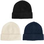 AH15112B Fuzzy rPET Beanie Blank No Imprint